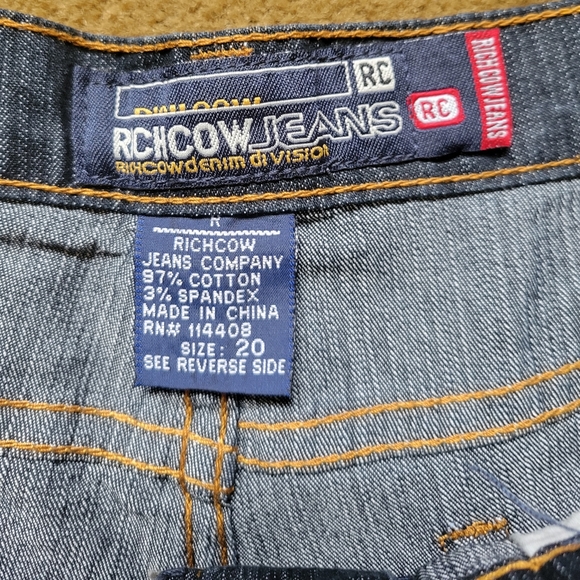4. NWT Richcow Jean's RC Plus Size 20 - Picture 4 of 11